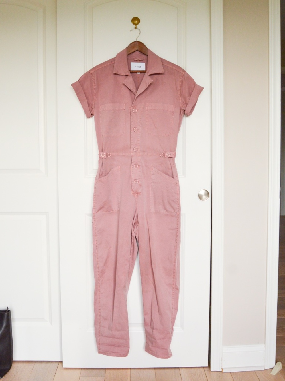 pistola Dusty Rose Utility Jumpsuit